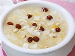 莲子百合粥