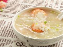 鲜虾冬瓜粥