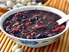 冬瓜皮黑豆粥