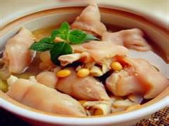 黄豆煲猪蹄