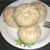 蒜苗肉包子