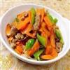 胡萝卜炒肉片