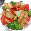 青红椒炒大肠