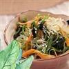 凉拌粉丝菠菜