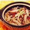 丹桃荠菜炖牛肚