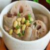 莲藕黄豆排骨汤