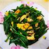韭菜苔炒鸡蛋