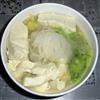 大豆腐白菜粉丝汤