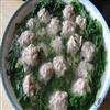 菠菜肉丸
