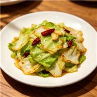 爆炒牛心菜
