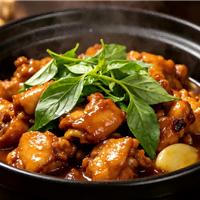 九层塔三杯鸡