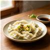 油豆腐莴笋素饺子