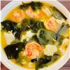 豆腐鲜虾裙带菜面