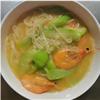 丝瓜鲜虾面