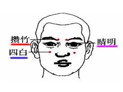 四白